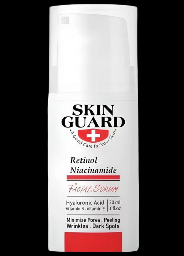 سكين جارد سيروم ريتينول 2% + نياسيناميد 10% لعلاج التجاعيد وتقليل المسام الواسعة  30 مل - Skin guard